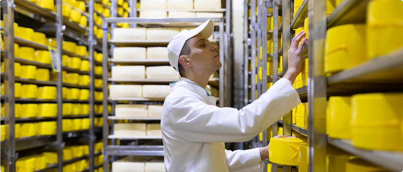 Food products for industrial processing